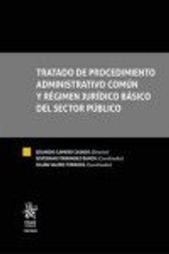 portada Tratado de Procedimiento Administrativo Común y Régimen Jurídico Básico del Sector Público 2 Tomos