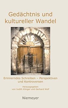 portada Gedächtnis und Kultureller Wandel (en Alemán)