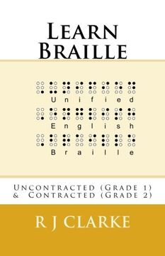 portada Learn Braille: Uncontracted (Grade 1) & Contracted (Grade 2) (en Inglés)