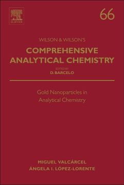 portada Gold Nanoparticles in Analytical Chemistry (Volume 66) (Comprehensive Analytical Chemistry, Volume 66) (in English)