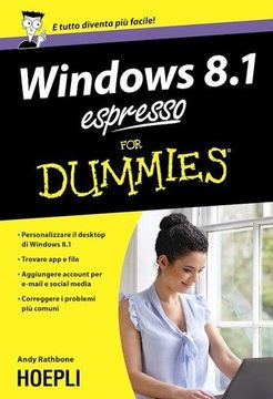 portada Windows 8.1 Espresso For Dummies.(for Dummies)