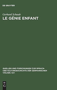 portada Le Génie Enfant: Die Kategorie des Kindlichen bei Clemens Brentano (en Alemán)