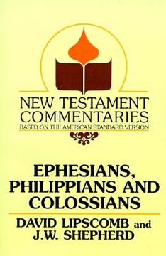 portada ephesians, philippians, and colossians (en Inglés)