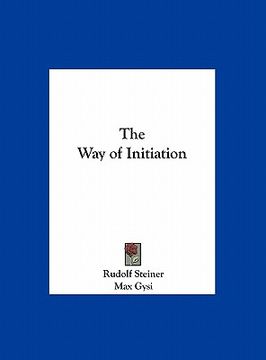 portada the way of initiation (en Inglés)
