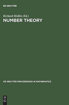 portada Number Theory: Proceedings of the First Conference of the Canadian Number Theory Association Held at the Banff Center, Banff, Alberta, April 17-27, 1988 (de Gruyter Proceedings in Mathematics) (en Inglés)