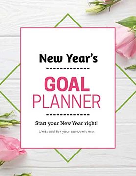 portada Goal Planner: Daily; Weekly & Monthly; Goals Setting Journal; Undated; Track & List Personal Life Goals; Success Gift; Book (en Inglés)