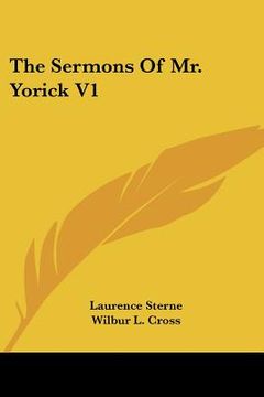 portada the sermons of mr. yorick v1 (en Inglés)