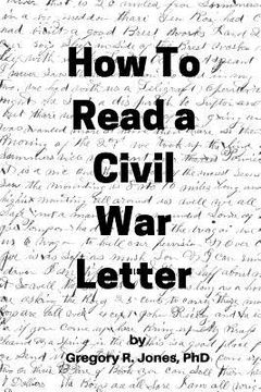 portada How to Read a Civil War Letter