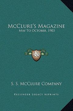portada mcclure's magazine: may to october, 1903 (en Inglés)