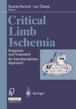 portada critical limb ischemia: diagnosis and treatment: an interdisciplinary approach (in English)