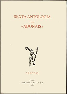 portada Sexta Antología de Adonáis (in Spanish)