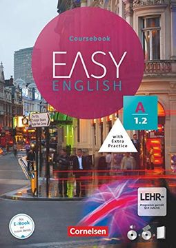 portada Easy English: A1: Band 2 - Kursbuch: Mit Audio-Cd, Phrasebook, Aussprachetrainer und Video-Dvd (en Inglés)