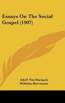 portada essays on the social gospel (1907) (en Inglés)