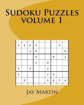 portada Sudoku Puzzles volume 1: 200 puzzles for beginners and experts. (en Inglés)