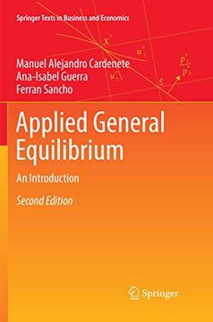 portada Applied General Equilibrium: An Introduction (Springer Texts in Business and Economics) (en Inglés)