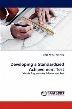 portada developing a standardized achievement test (en Inglés)