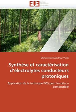 portada Synthese Et Caracterisation D'Electrolytes Conducteurs Protoniques