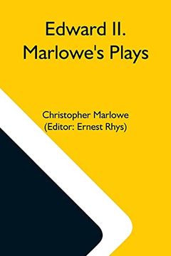 portada Edward ii. Marlowe'S Plays 