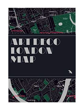 portada Art Deco London map (en Inglés)