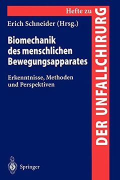portada Biomechanik des Menschlichen Bewengungsapparates: Erkenntnisse, Methoden und Perspektiven (in German)