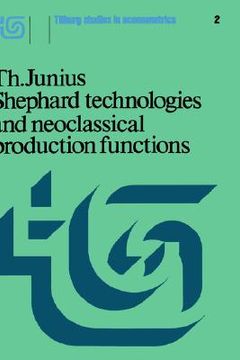 portada shephard technologies and neoclassical production functions (en Inglés)