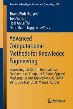 portada Advanced Computational Methods for Knowledge Engineering: Proceedings of the 4th International Conference on Computer Science, Applied Mathematics and
