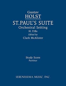 portada St. Paul's Suite, H. 118B: Study Score