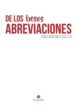 portada De los Besos. Abreviaciones (in Spanish)