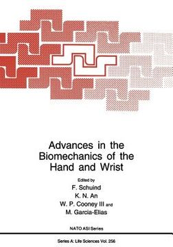 portada Advances in the Biomechanics of the Hand and Wrist