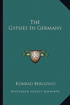 portada the gypsies in germany (in English)