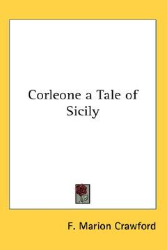 portada corleone a tale of sicily (en Inglés)