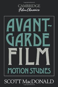 portada Avant-Garde Film: Motion Studies (Cambridge Film Classics) (en Inglés)