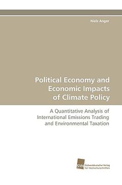 portada political economy and economic impacts of climate policy (en Inglés)