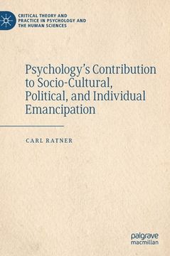 portada Psychology's Contribution to Socio-Cultural, Political, and Individual Emancipation (in English)