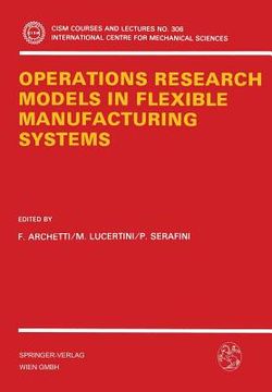 portada operations research models in flexible manufacturing systems