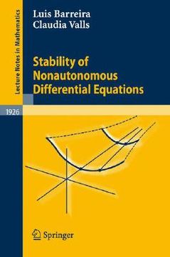 portada stability of nonautonomous differential equations (en Inglés)