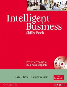 portada Intelligent Business Pre-Intermediate Skills Book and Cd-Rom Pack (in English)
