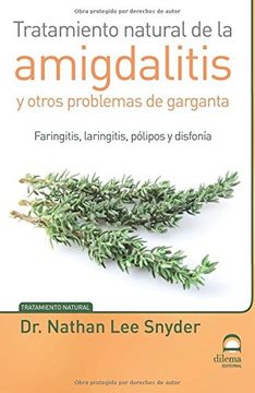 portada Tratamiento Natural de la Amigdalitis y Otros Problemas de Garganta (in Spanish)