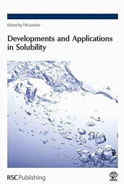 portada Developments and Applications in Solubility 