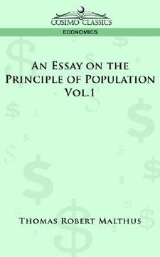 portada an essay on the principle of population - vol. 1 (en Inglés)