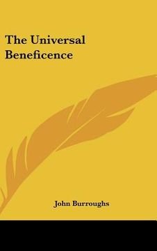 portada the universal beneficence (en Inglés)