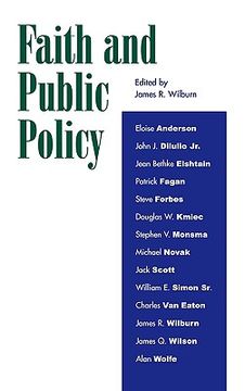 portada faith and public policy (en Inglés)