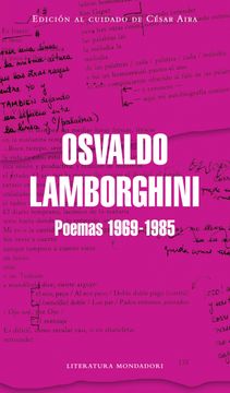 portada Poemas 1969-1985 (in Spanish)