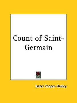 portada count of saint-germain (en Inglés)