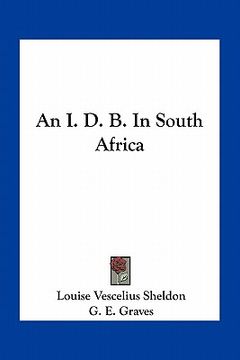 portada an i. d. b. in south africa (in English)