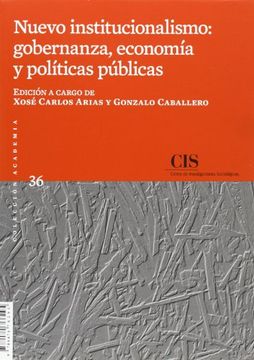 portada Nuevo Institucionalismo: Gobernanza, Economía y Políticas Públicas (Academia) (in Spanish)