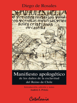 portada Manifiesto Apologético de los Daños de la Esclavitud del Reino de Chile (1670)