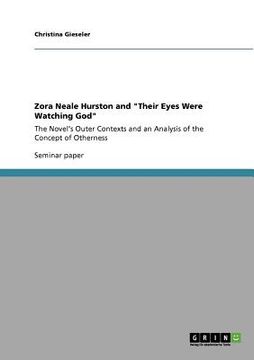 portada zora neale hurston and "their eyes were watching god"