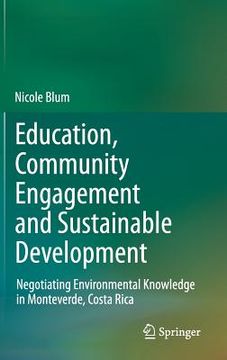 portada education, community engagement and sustainable development