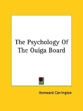 portada the psychology of the ouiga board (in English)